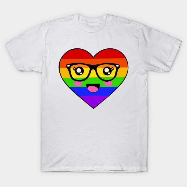 Geeky Love T-Shirt by CodeytheArtist